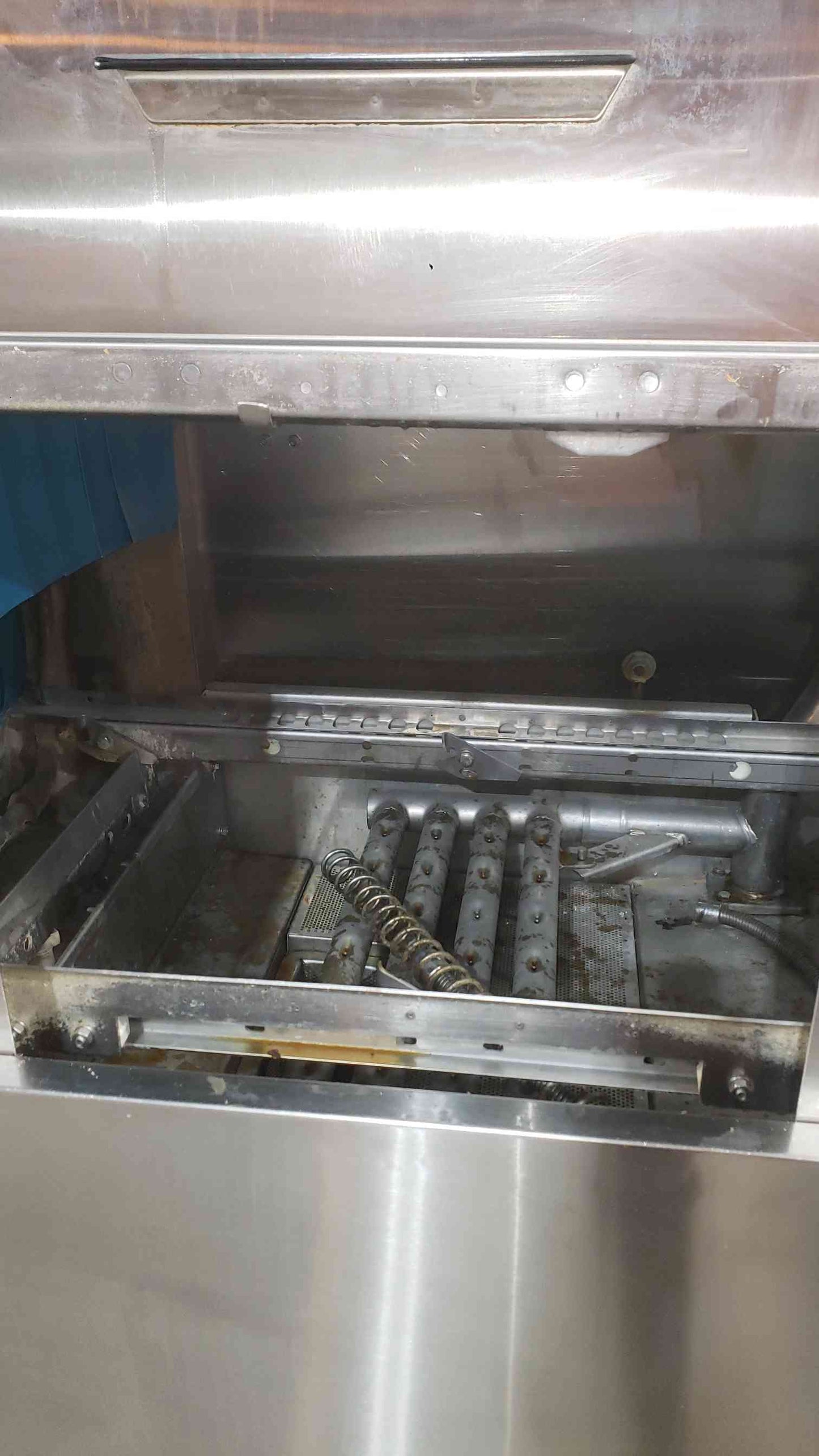 Hobart C44A Commercial Conveyor Dishwasher - 480V 3PH - High Temp 202 Racks/Hr (SKU: 112987)