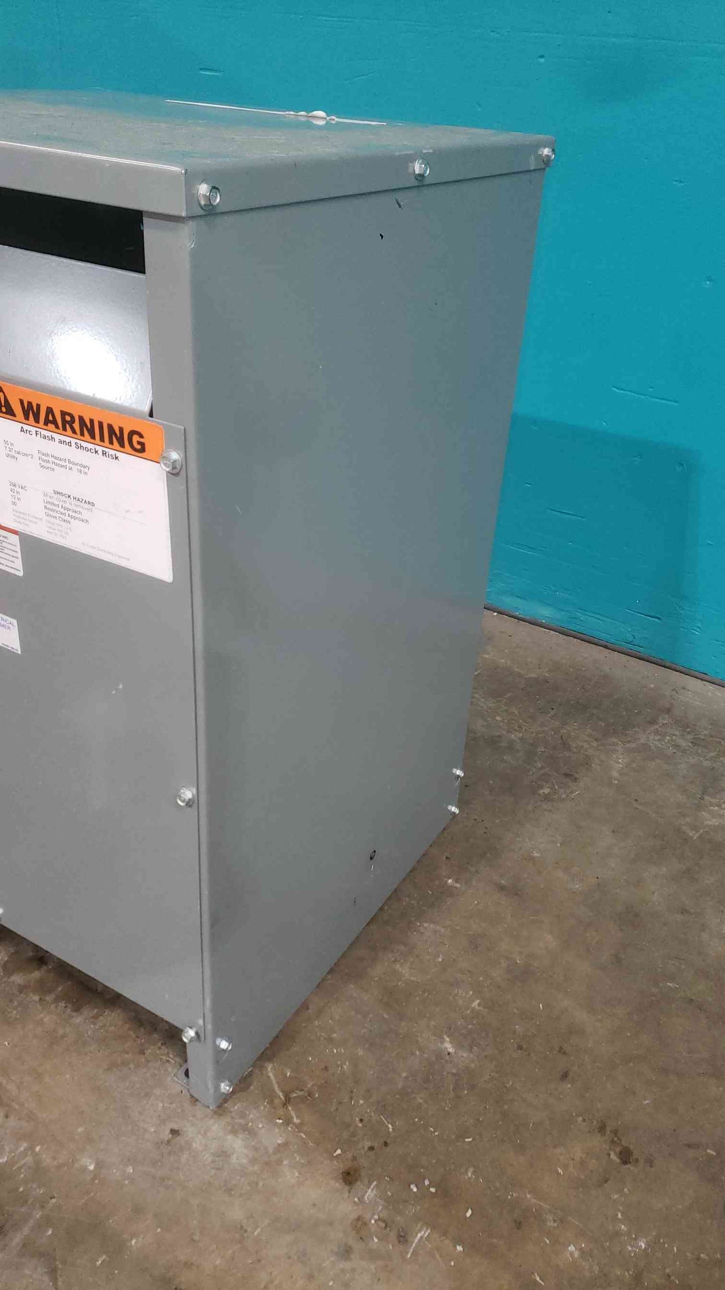 Square D 45T3H 45 kVA Transformer 3 Phase 480V to 208Y/120V Sorgel Dry Type (SKU: 113134)