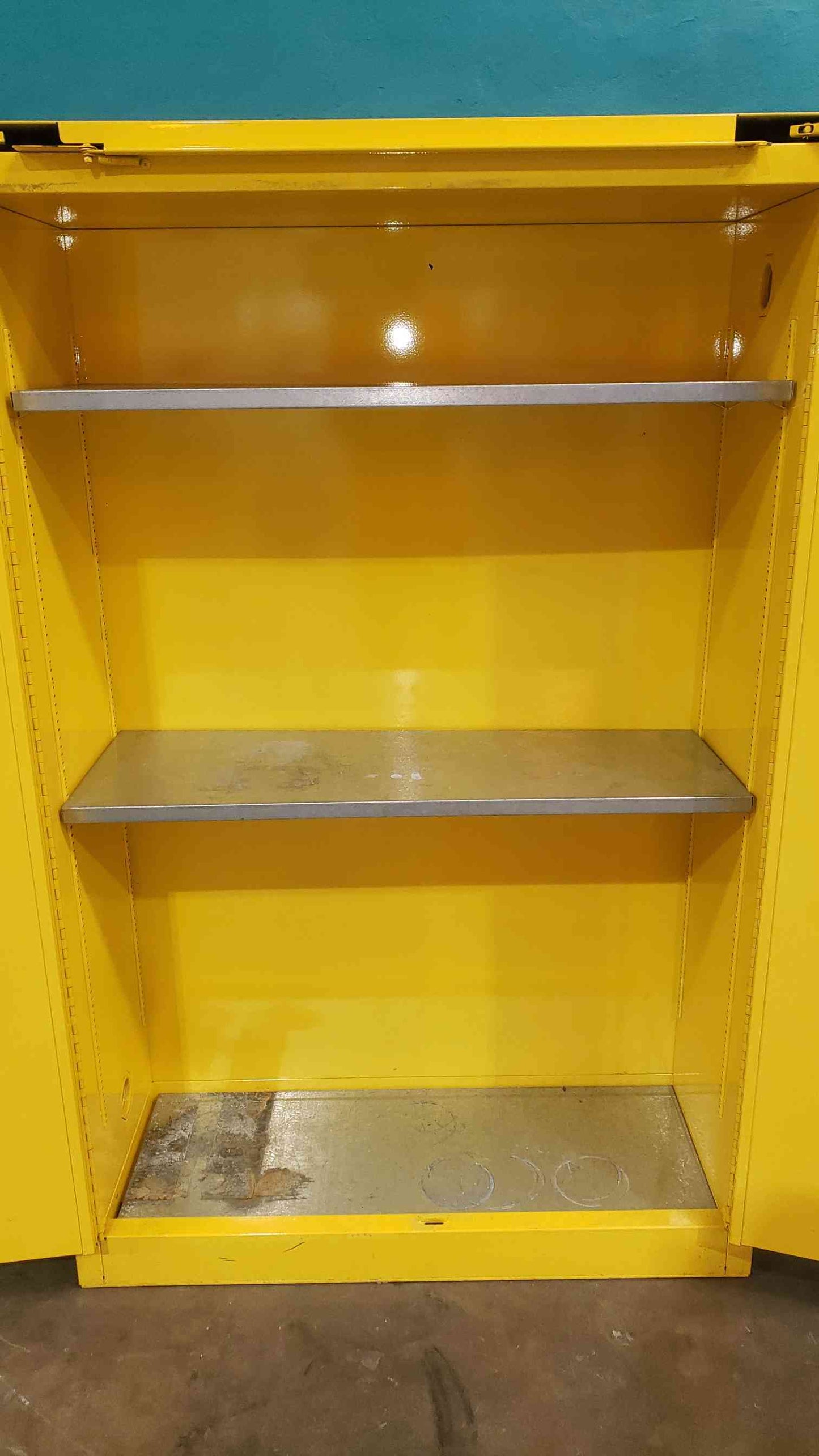 SE-CUR-ALL 60 Gal. 43" Flammable Liquid Safety Storage Cabinet P360 (SKU: 113593)