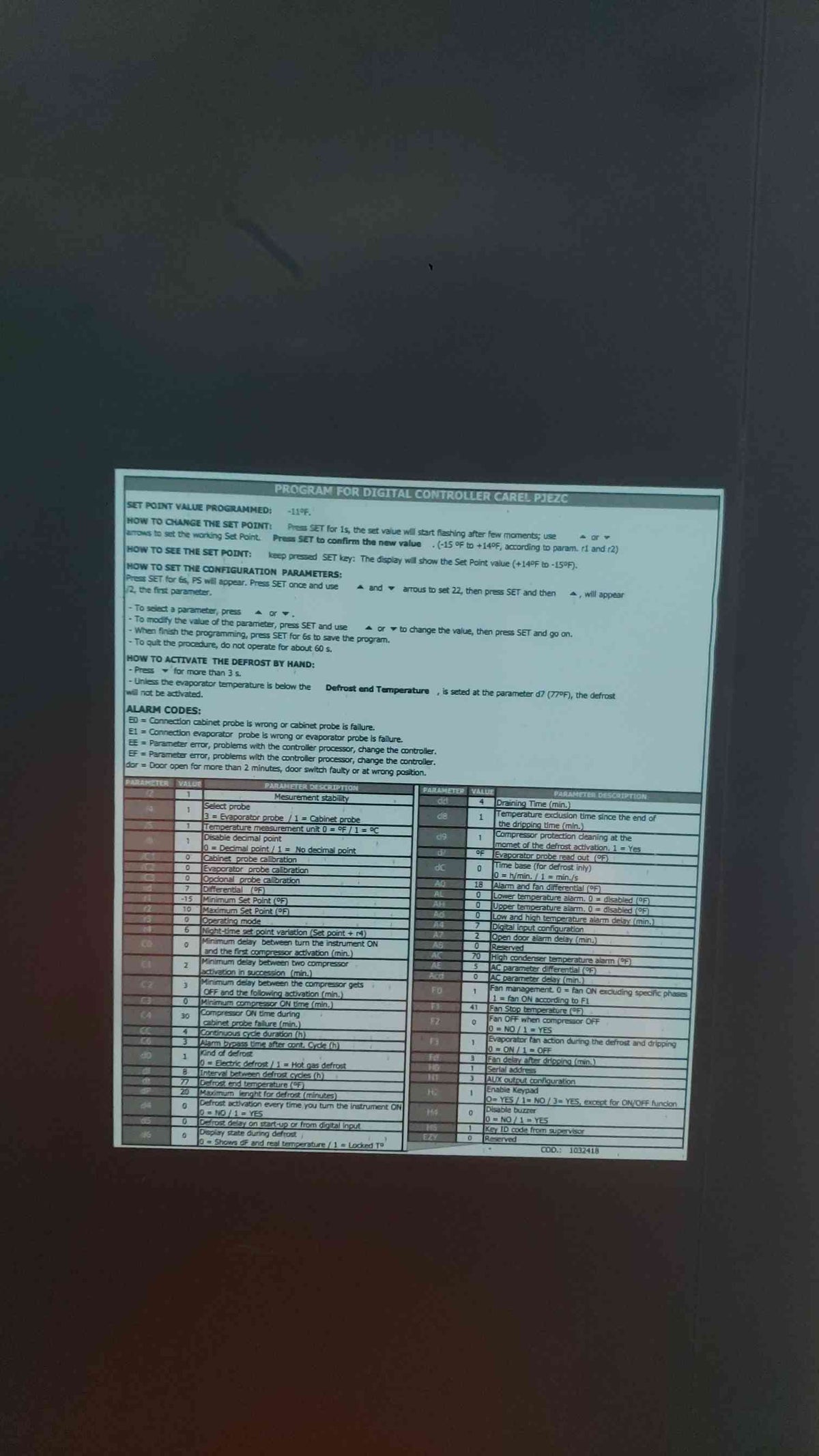 Mimet VV-168TFN Commercial Glass Door Display Freezer 115V 7.9A (SKU: 113209)