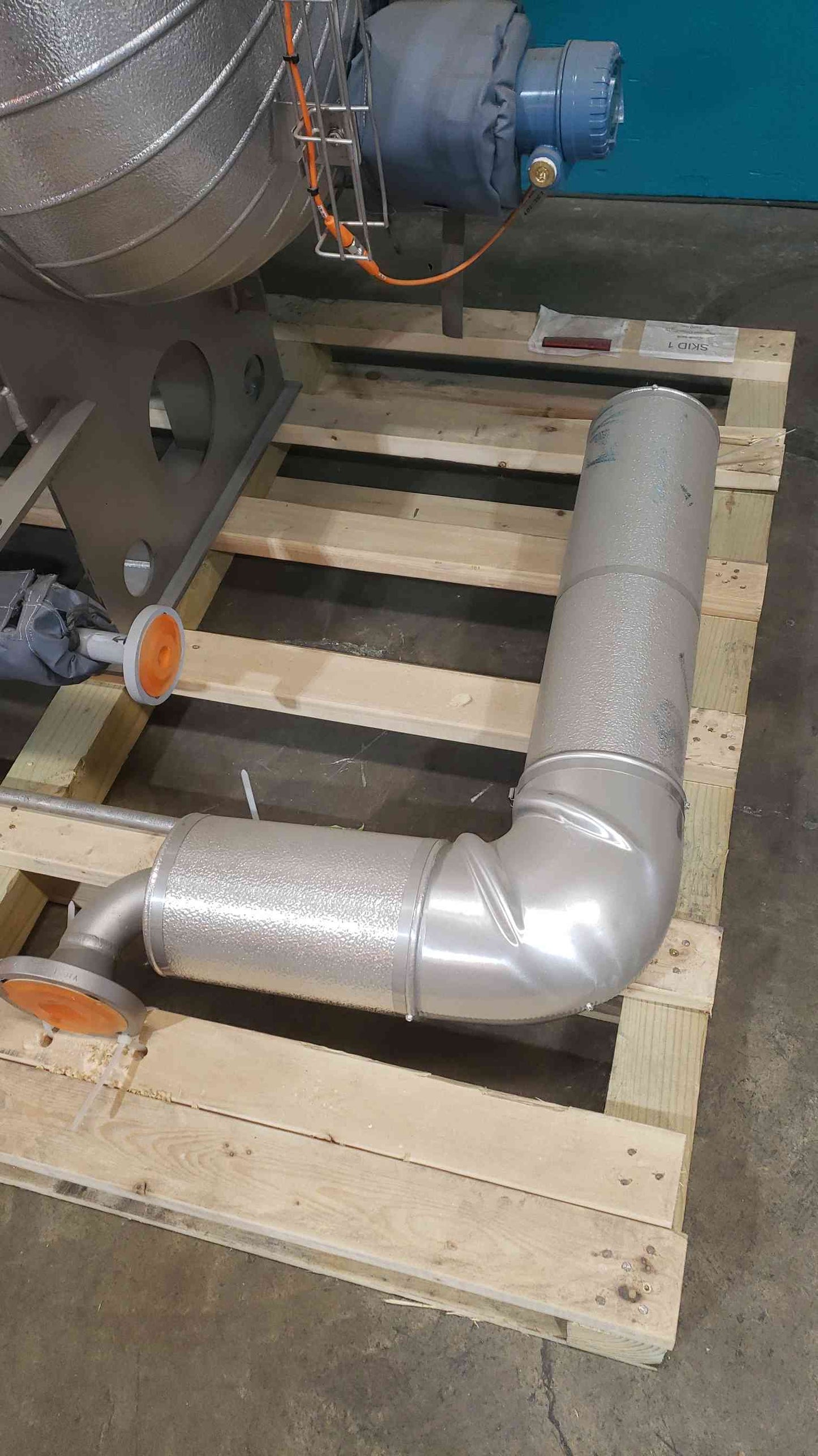 New Progressive Recovery PRI Systems BioWaste Effluent Decontamination Skid Vessel