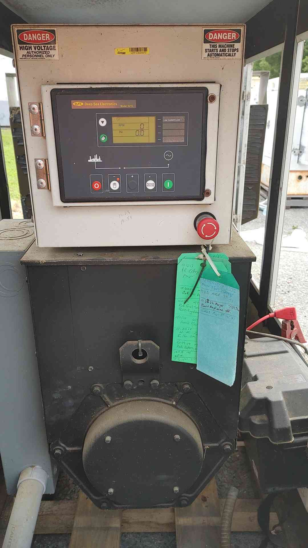 Lynx 60KW 120/240V 1PH  NG/LP Generator Model 60SG 'TESTED'(SKU: 113559)