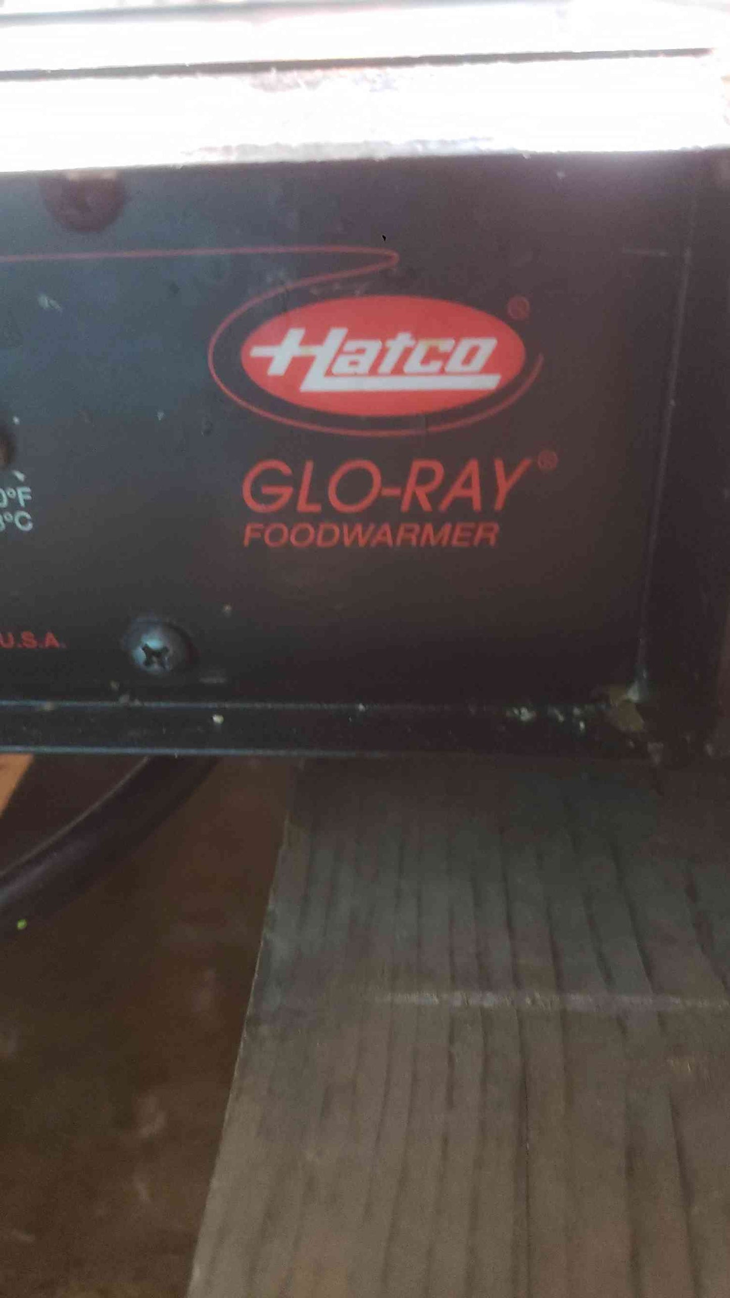 Hatco Glo-Ray Commercial Heated Shelf Food Warmer Countertop Buffet Warming Pad (SKU: 113636)