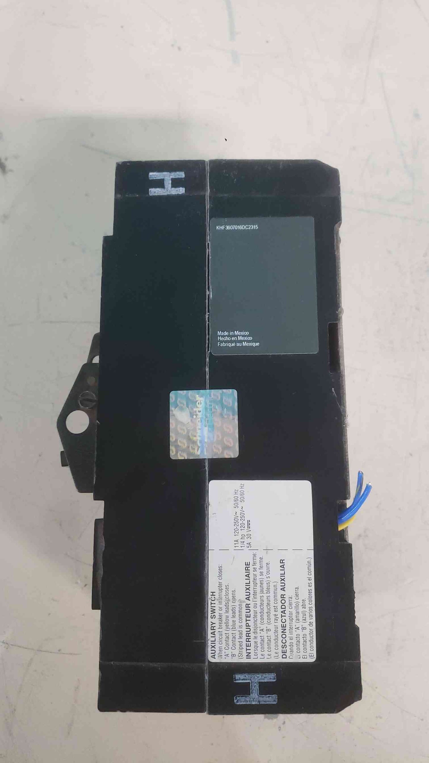 Square D KAL36070 K-Frame Circuit Breaker 70A 3 Pole 600V 500VDC MCCB 516785P3 (SKU: 113645)