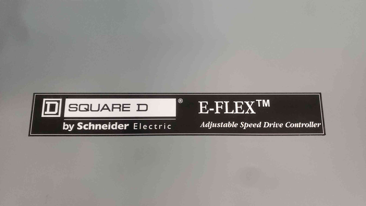 Square D E-Flex 30 HP VFD 480V 3 Phase Altivar 61 ATV61HD22N4 Enclosed Drive Class
