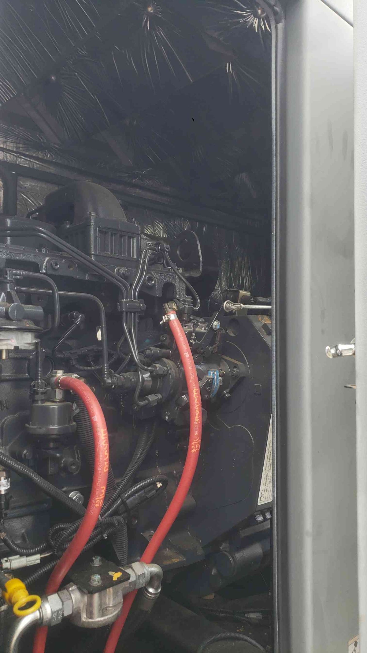 Generac 48kW Diesel Generator 120/240V Single Phase Low 508 Hrs Sound Enclosure