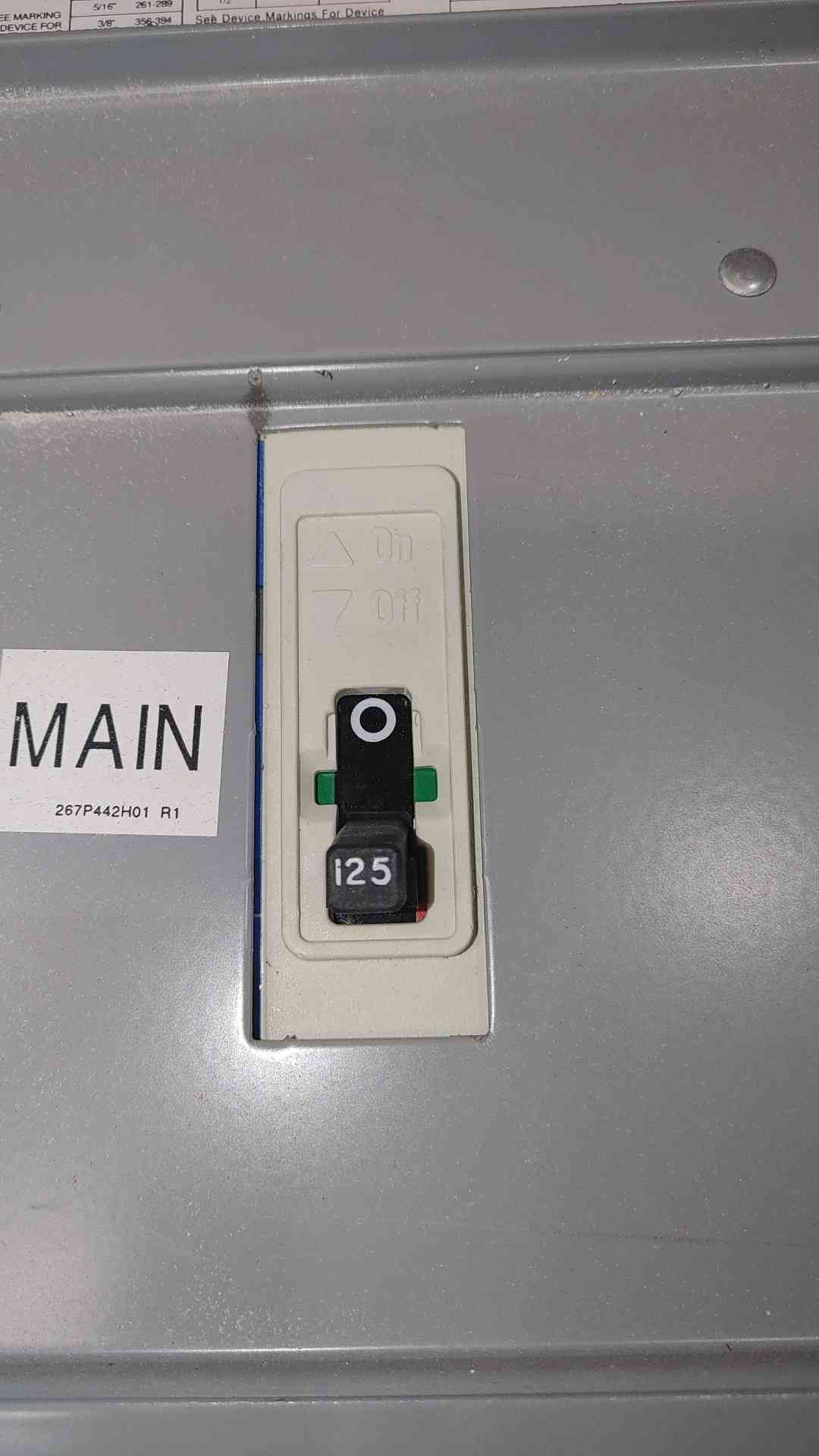 Challenger PowerMaster 125A 208Y/120V 3 Phase Panelboard 125 Amp Main 34 Breakers