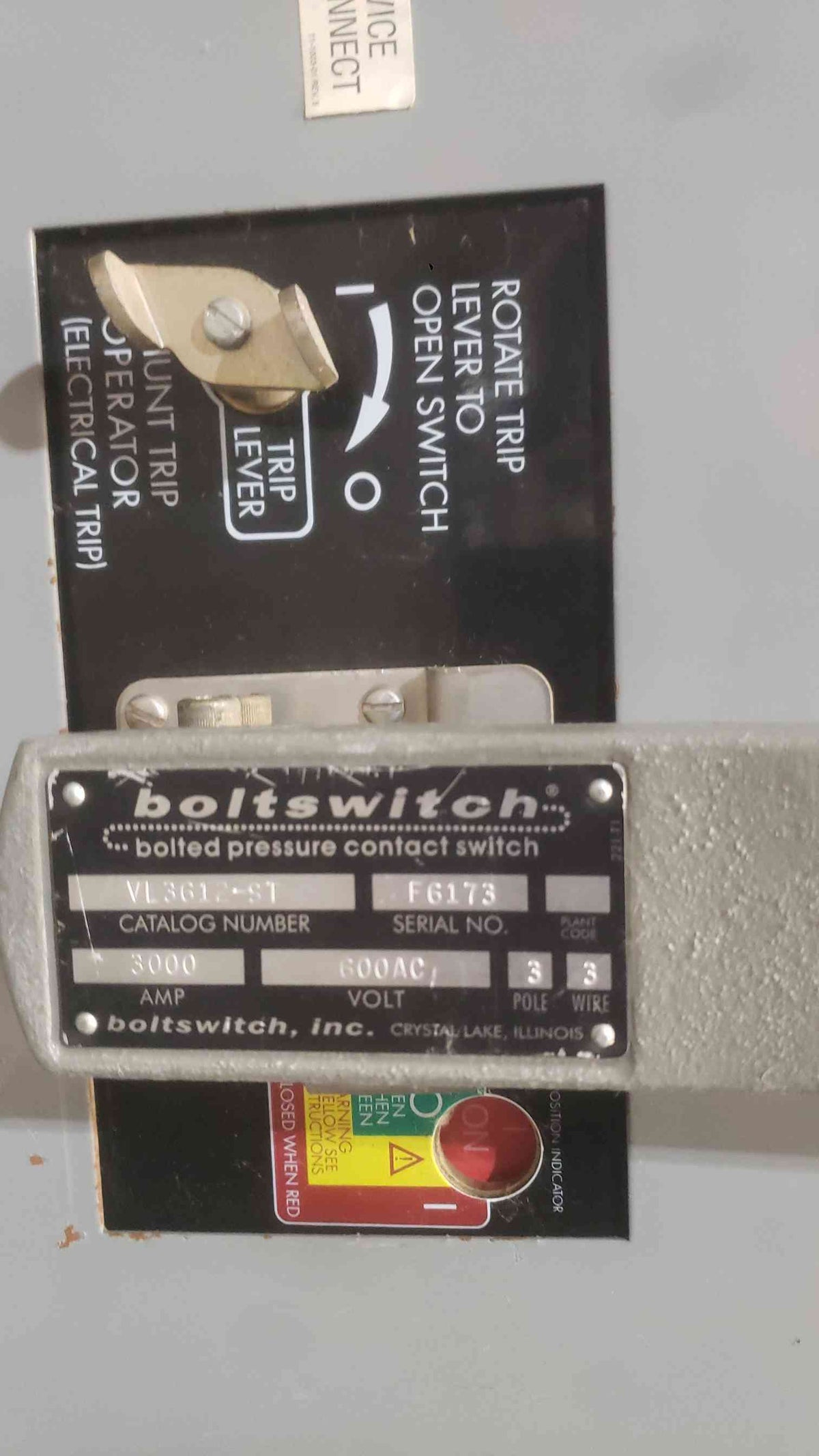 EMI ASCO 7000 3000A 480V 3PH Outdoor ATS Switch & Boltswitch Disconnect Lineup