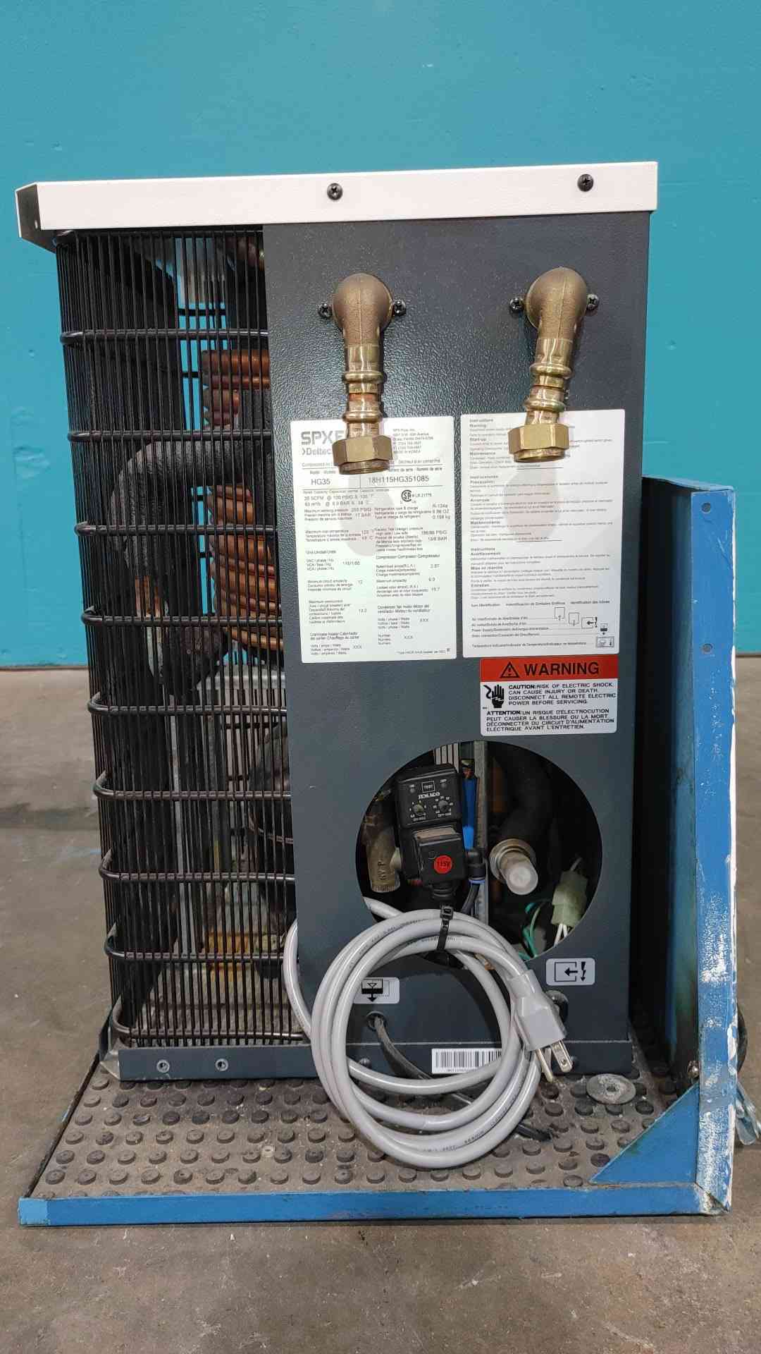 Deltech SPX FLOW Compressed Air Dryer 115VAC 13.2V (HG35) (SKU 113906)