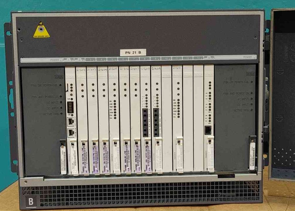 Avaya G650 Media Gateway 14-Slot Chassis PBX Switch w/ TN2312BP TN2224 TN464HP