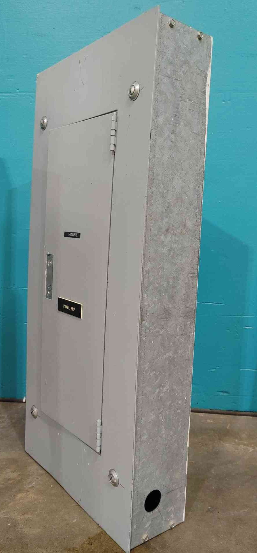 GE NLAB 100A Panelboard 208Y/120V 3 Phase Loaded w/ GE THQB Breakers 30A 60A 20A
