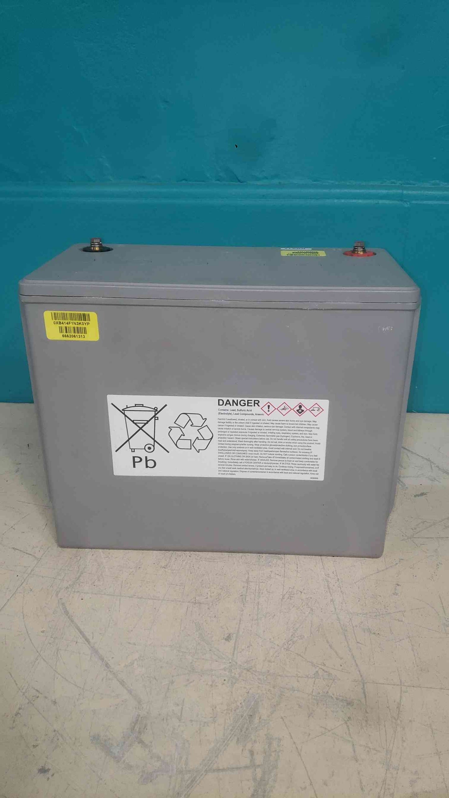 Data Safe 12V 506W/Cell Nonspillable Lead-Acid Battery 12HX505-FR (SKU: 114410)