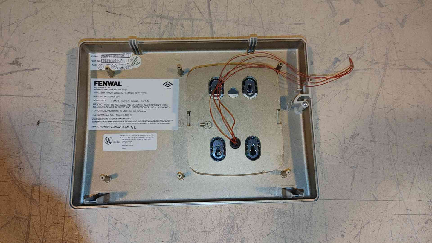 Fenwal 24VDC Analazer II High-Sensitivy Smoke Detector 89-300001-001 (SKU: 114614)
