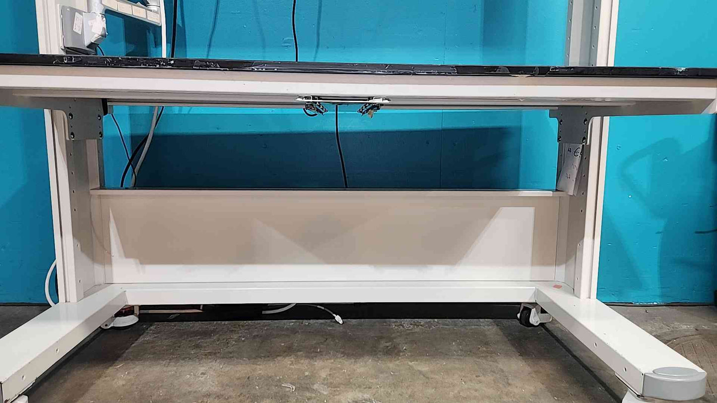 5' Rolling Lab Desk/Table W/PDU Strip (SKU: 115161)