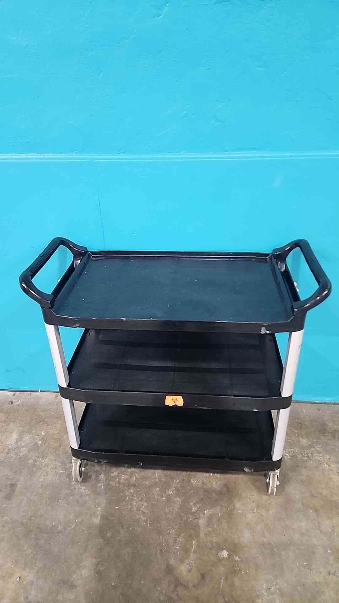 Rolling Plastic 3 Tier Cart (SKU: 115146)
