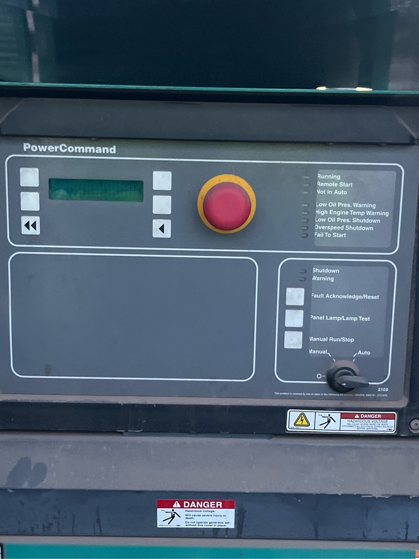 Cummins Power Generation GGFE 47kW Standby Generator PowerCommand 2100 Enclosed