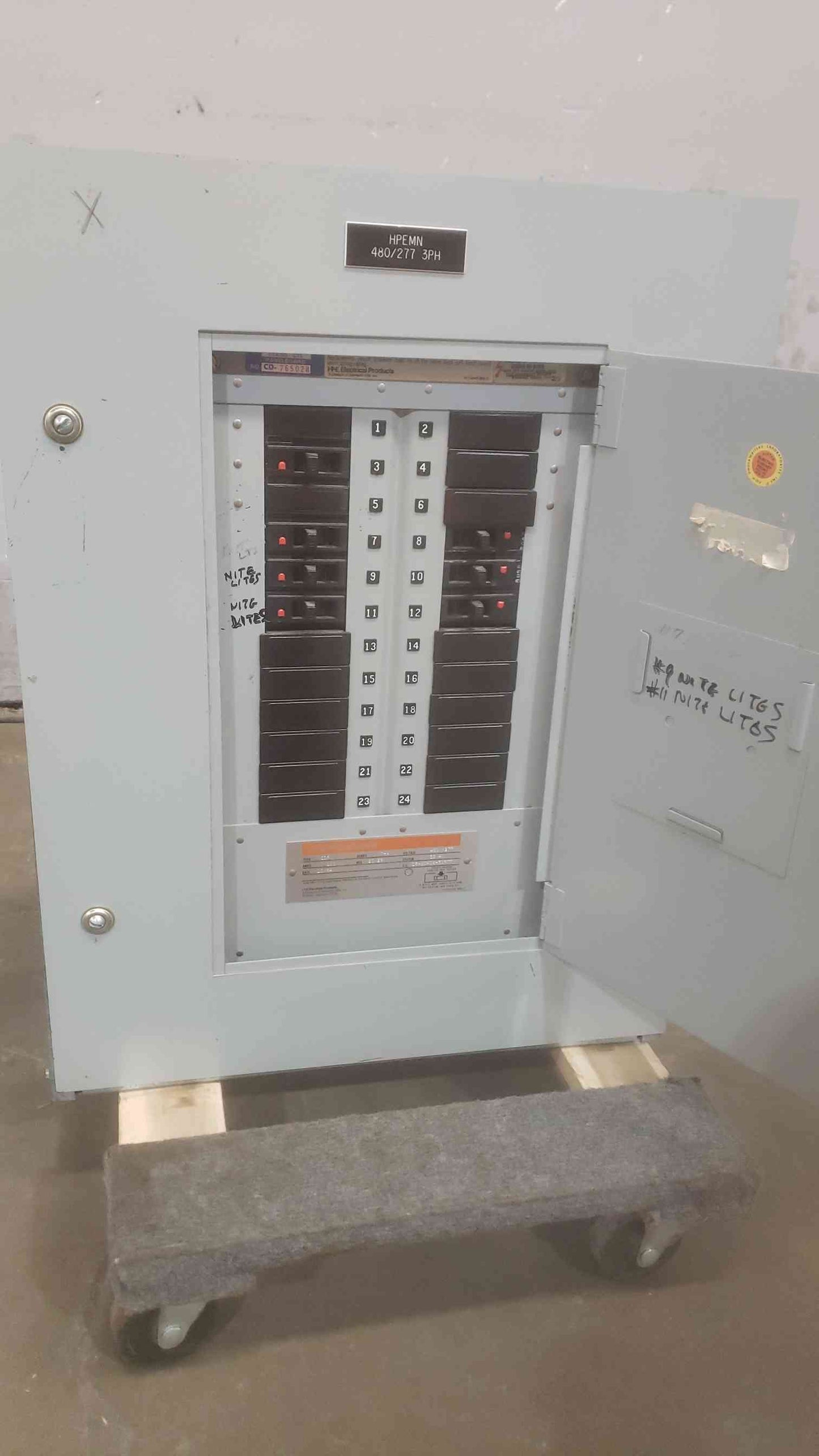 I-T-E 100A 60A Panelboard Bulk Sale Bundle 480/277 and 208/120 Boards