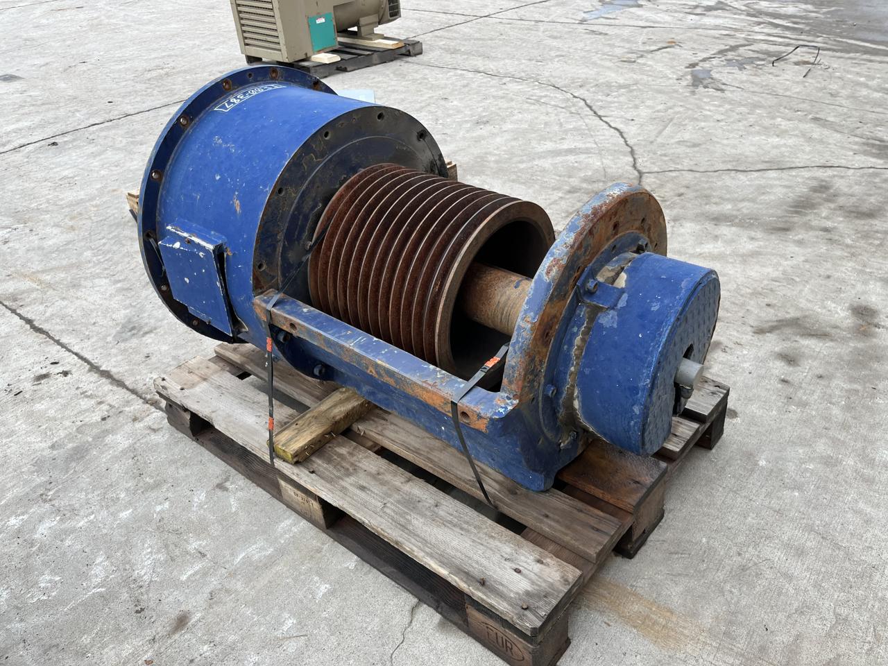 PTO Clutch for Industrial Engine up to 1000 HP w/ Outboard Bearing for Heavy Side Load Application w/ Air or Hydraulic Engage and Disengage