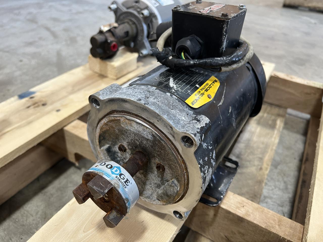 1/3 HP AC Electric Motor, 60 Hz, 120/230 Volts