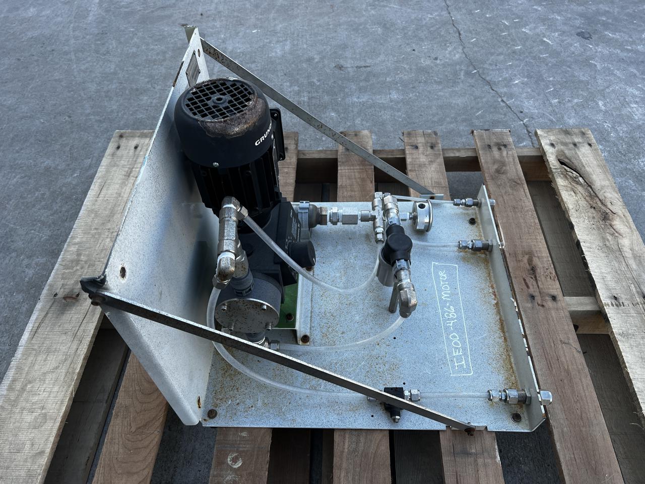 DPF Pump from Miratech for Tier 4 Engine SCR Injection, Unused Surplus