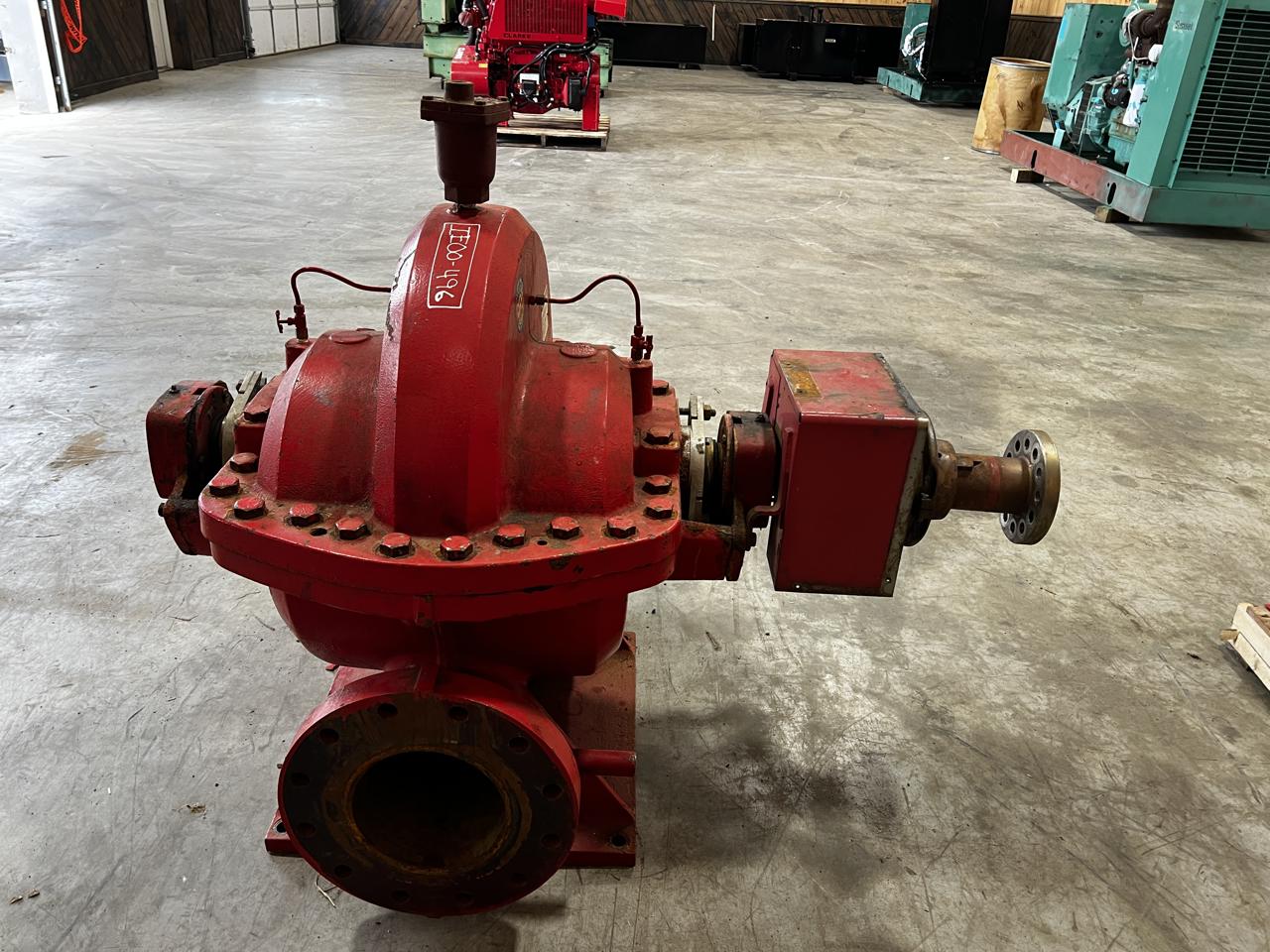 Fairbanks Morse/8BY10 Centrifugal Fire Pump, 3000 Gal, Per Minute at 130 PSI