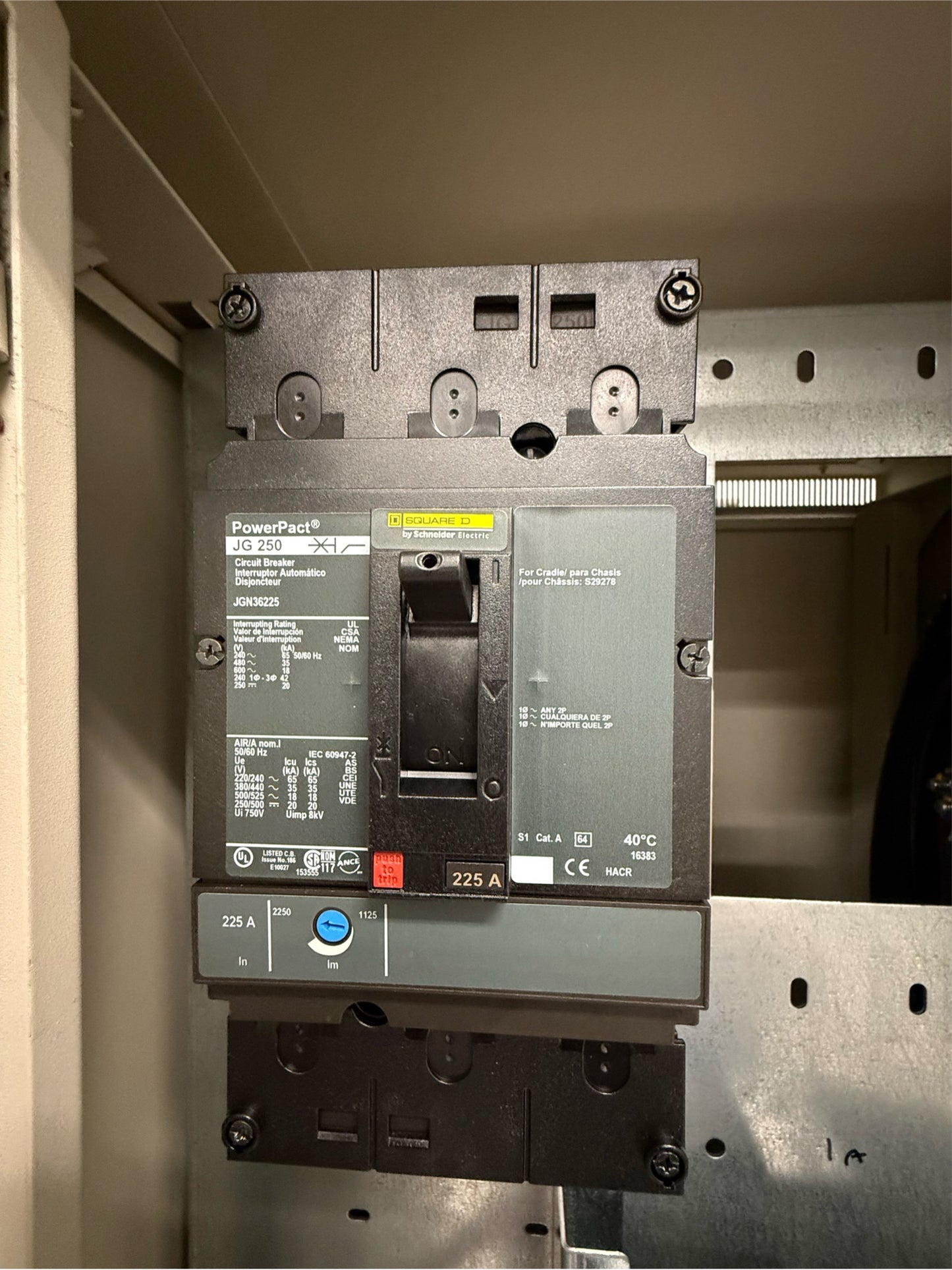 PDI RPP RPP-01-0-441-D2 225A 208/120VAC 3ph 60hz(SKU: 111080)