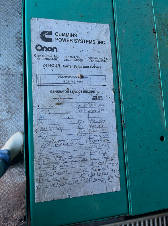 150KW Cummins DGFA 1&3PH Diesel Generator '99