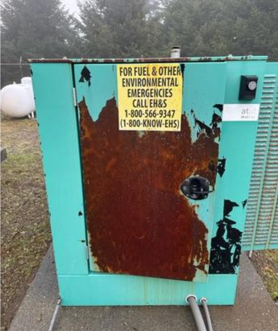 60KW ONAN 60ENA Nat Gas LP Generator AS-IS