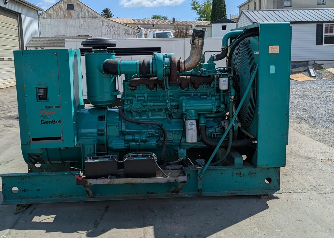 Cummins Diesel Generator Big-Cam NTA855-G 250kW 4623Hrs TESTED