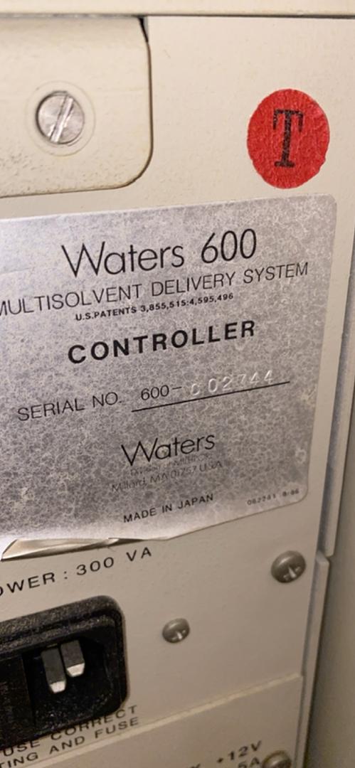 Waters 600 Delta 3000 Mutisolvent Chromatography w/Controller AS PHOTOGRAPHED(S6LLST5483)