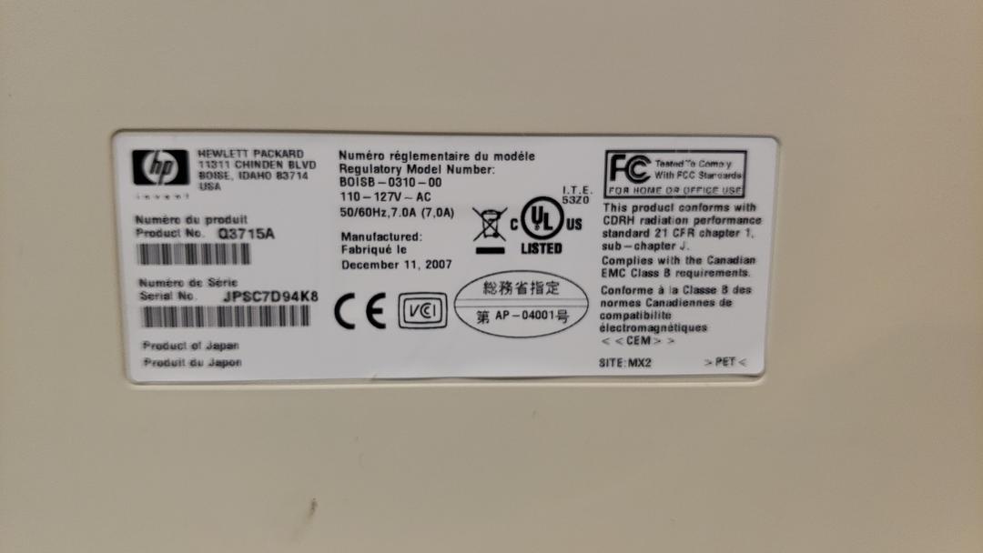 Hp Color LaserJet 5550dn Printer(S6LLST8474)