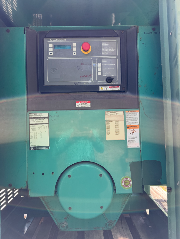 100KW Cummins GGHH Nat Gas LP Generator Multi Voltage 2300Hrs '04 TESTED