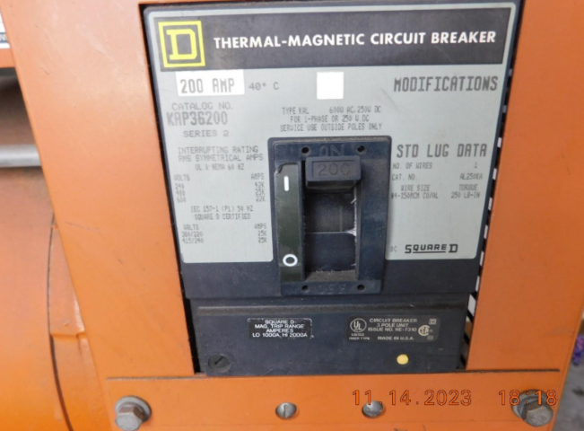 50kW Generac 94A01337-S Diesel Generator 1ph 120/240 '94