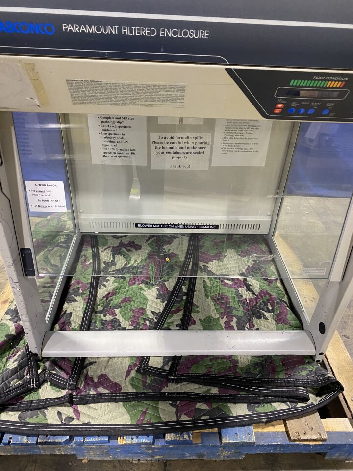 LABCONCO Paramount Filtered Enclosure Fume Hood Bio Safety Cabinet