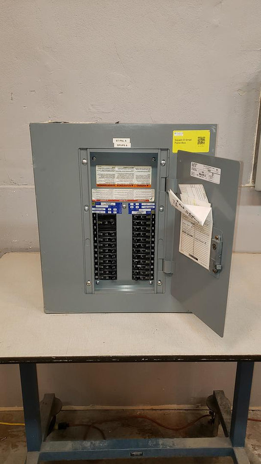 100A 240V Square D NQOD Breaker Box Loaded(S6LLST3947)