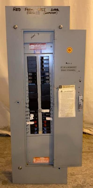 100A GE Panelboard 120/208 Loaded(S6LLST3951)