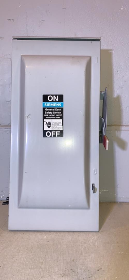 100A SIEMENS GENERAL DUTY SAFETY SWITCH GNF323R(S6LLST10567)