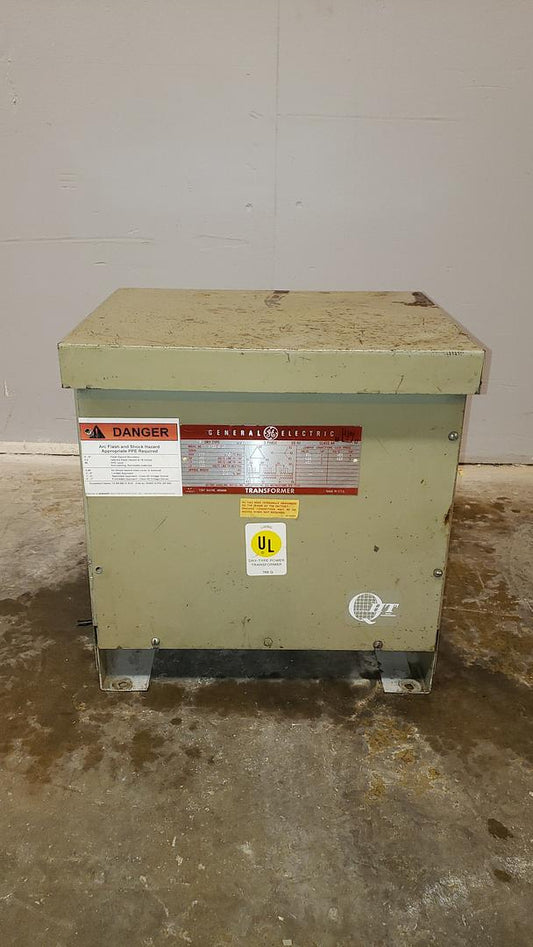 15KVA GE TRANSFORMER 480v x 120/208 Dry Type(S6LLST10629)
