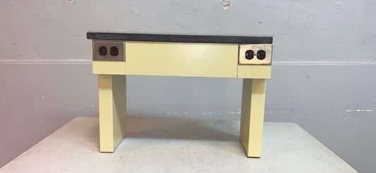 25x12x18" Lab Casework Reagent Shelf w/ Wiremold Metal & Epoxy Top(S6LLST5166)