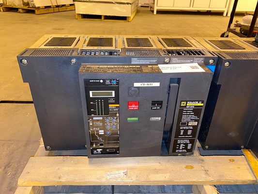 4 Pole 1200A Square D Masterpact MP12 H2 Circuit Breaker(S6LLST1128)