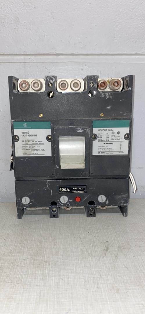 400A GE Circuit Breaker TJK436F000 Green Label(S6LLST6947)