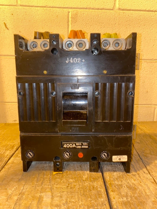 400A GE LL9119 3 Pole 6 Lug Circuit Breaker(S6LLST1384)