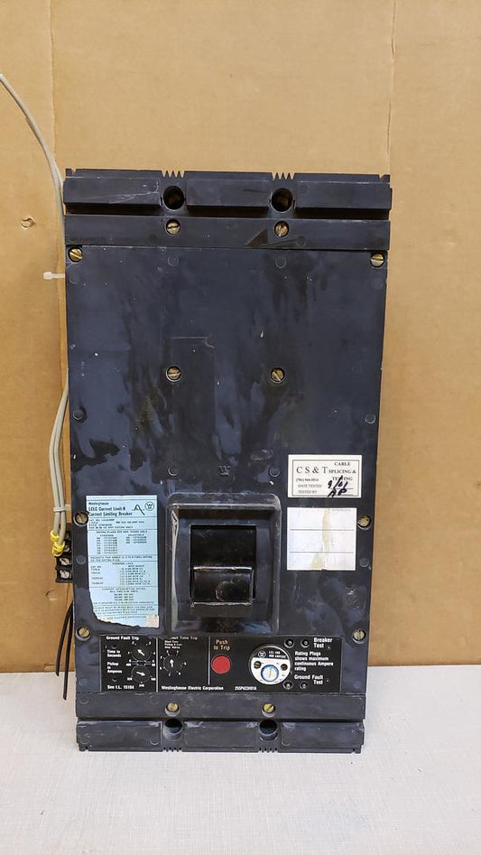 400A Westinghouse LCLG3400F Circuit Breaker(S6LLST8265)