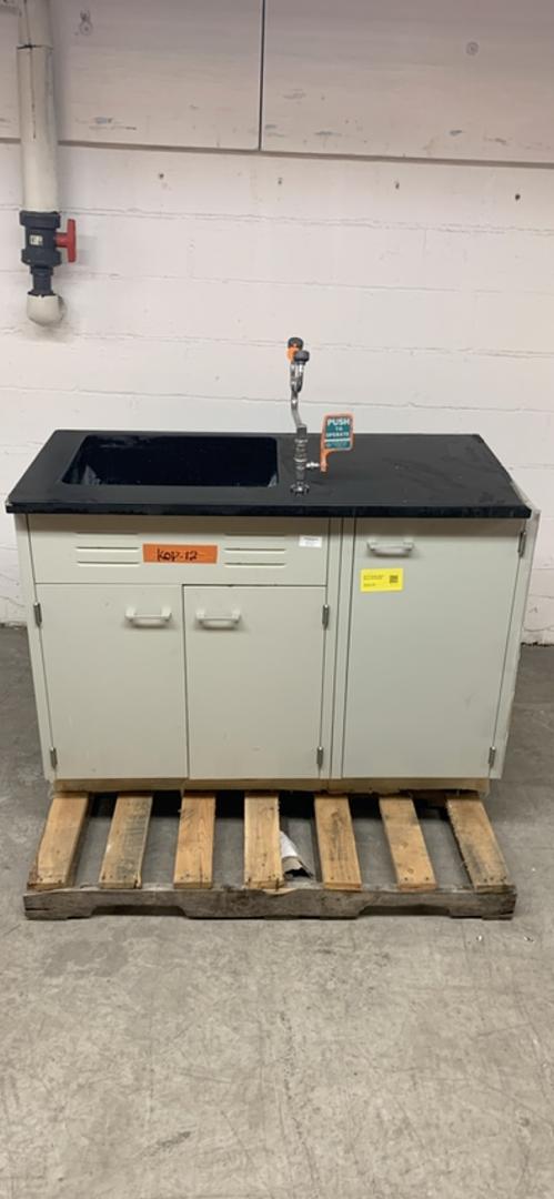 49" St Charles Black Epoxy Sink Bundle(S6LLST7090)