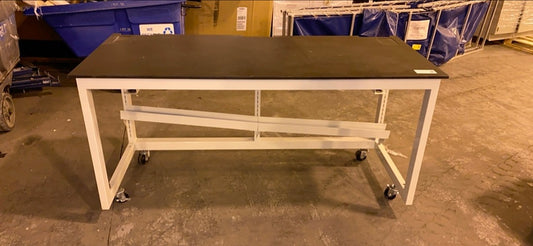 6'x30x36 Rolling Lab Table(S6LLST2769)