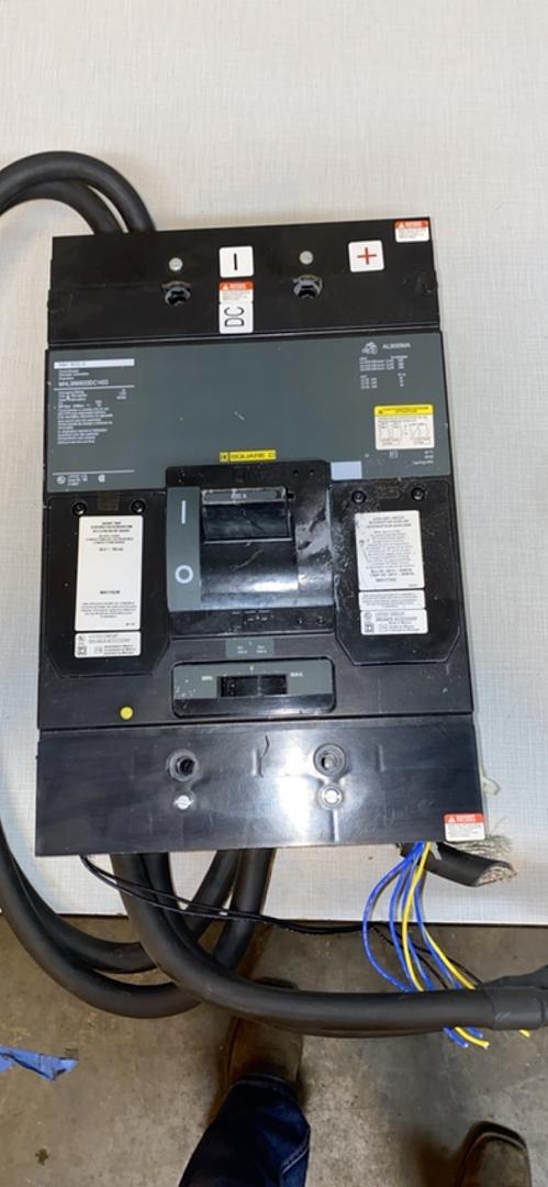 600A Square D Circuit Breaker MHL3660033DC1433(S6LLST5490)