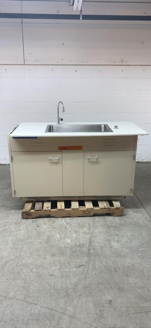 62" Hamilton White Epoxy Sink Bundle(S6LLST7227)