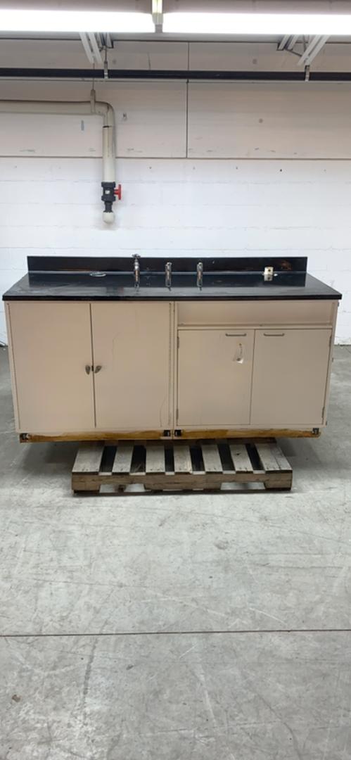 72" Jameston Black Epoxy Sink Bundle(S6LLST2185)