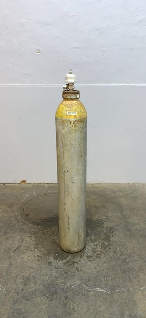 8"x57" Tall Metal Gas Storage Tank Cylinder(S6LLST8761)