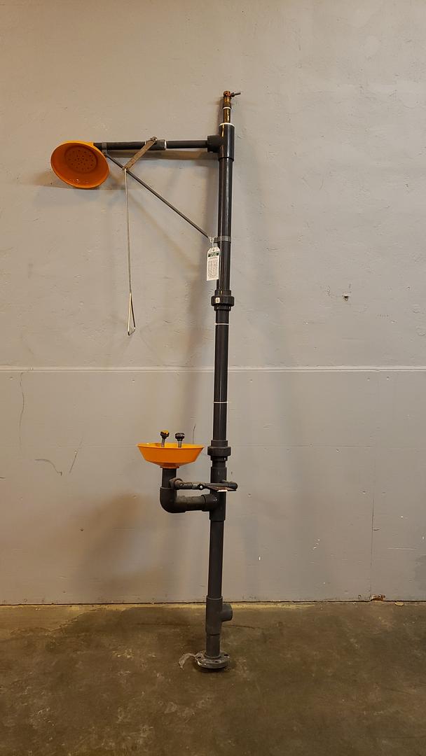 8' Emergency Shower / Eye Wash by Guardian(S6LLST9894)